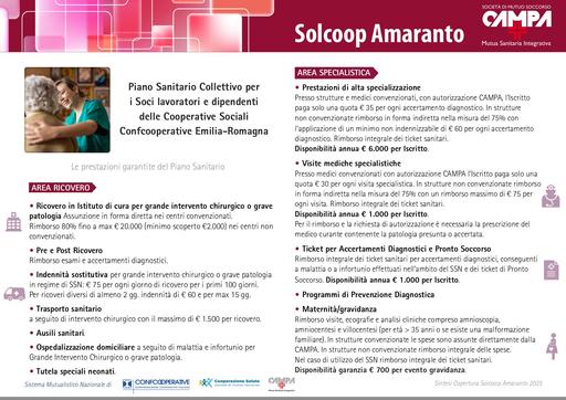 Volantino / Campa Solcoop Amaranto