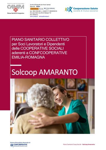 Piano Sanitario / Campa Solcoop Amaranto