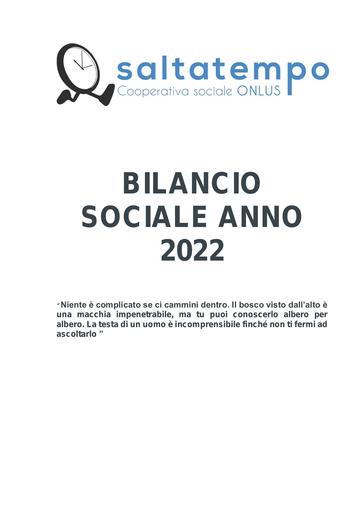 BILANCIO SOCIALE 2022